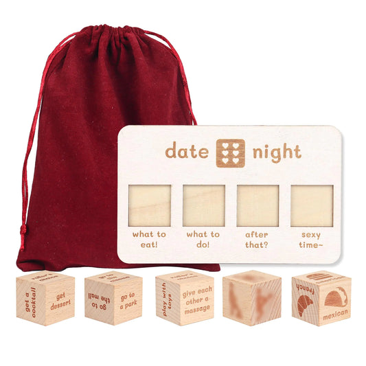 Cupid’s Choice Cubes – Romantic Date Night Dice for Couples